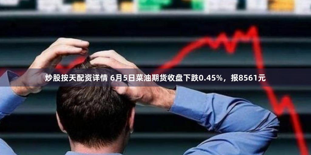 炒股按天配资详情 6月5日菜油期货收盘下跌0.45%，报8561元