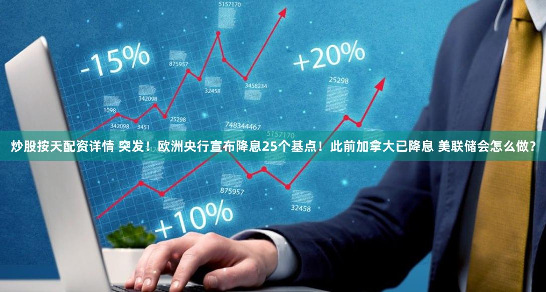 炒股按天配资详情 突发！欧洲央行宣布降息25个基点！此前加拿大已降息 美联储会怎么做？